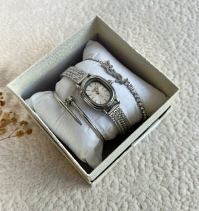 Pack Montre + Gourmette + Bracelet