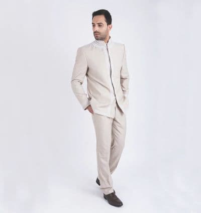 Costume Traditionnel Beige-Blanc EVASION