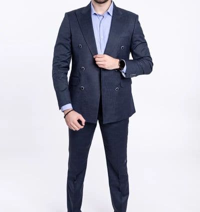 Costume gris-bleu EVASION