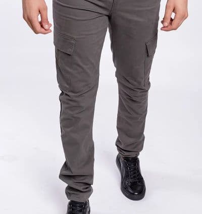 Pantalon Cargo Gris Foncé - EVASION