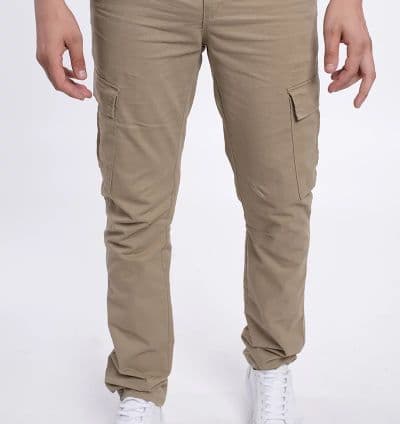 Pantalon Cargo Grège - EVASION