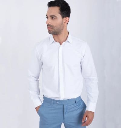 Chemise blanc ref207 - EVASION