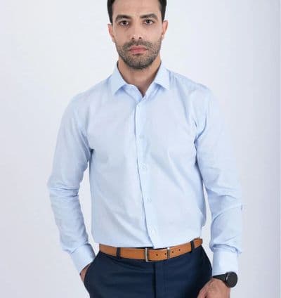 Chemise ciel pour homme ref209 - EVASION
