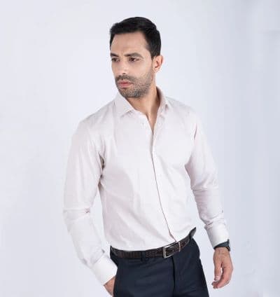 Chemise beige pour homme ref209 - EVASION