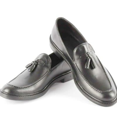 Greta Noir Cuir