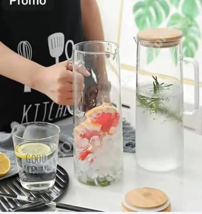 Broc en verre 2 litre