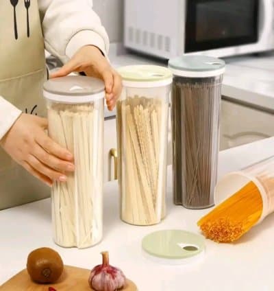 Bocal spaghetti plastique