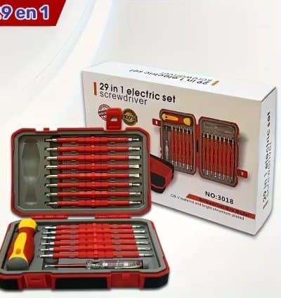 Jeu de tournevis 29-en-1