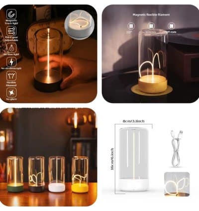 Lampe à Filament Led Magnétique