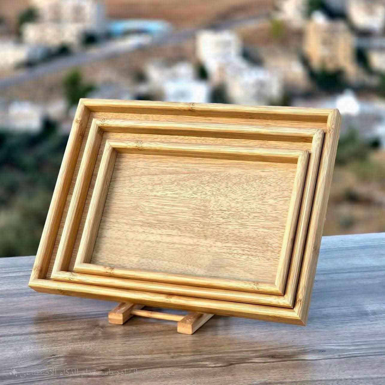 Série de 3 plateaux