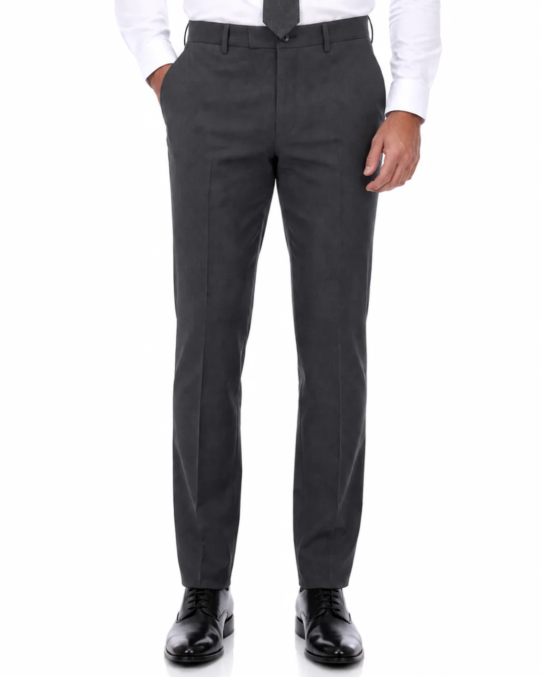 Pantalon tergale Gris Uni