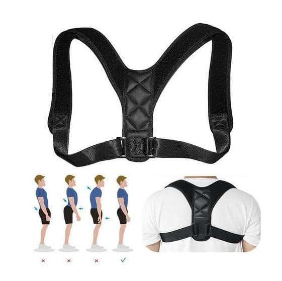Correcteur De Posture Dos Réglable Épine Dorsale – Pour Hommes Et Femmes