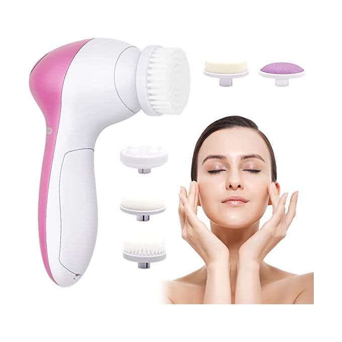 Brosse nettoyant électrique – Soin du visage- 5 En 1