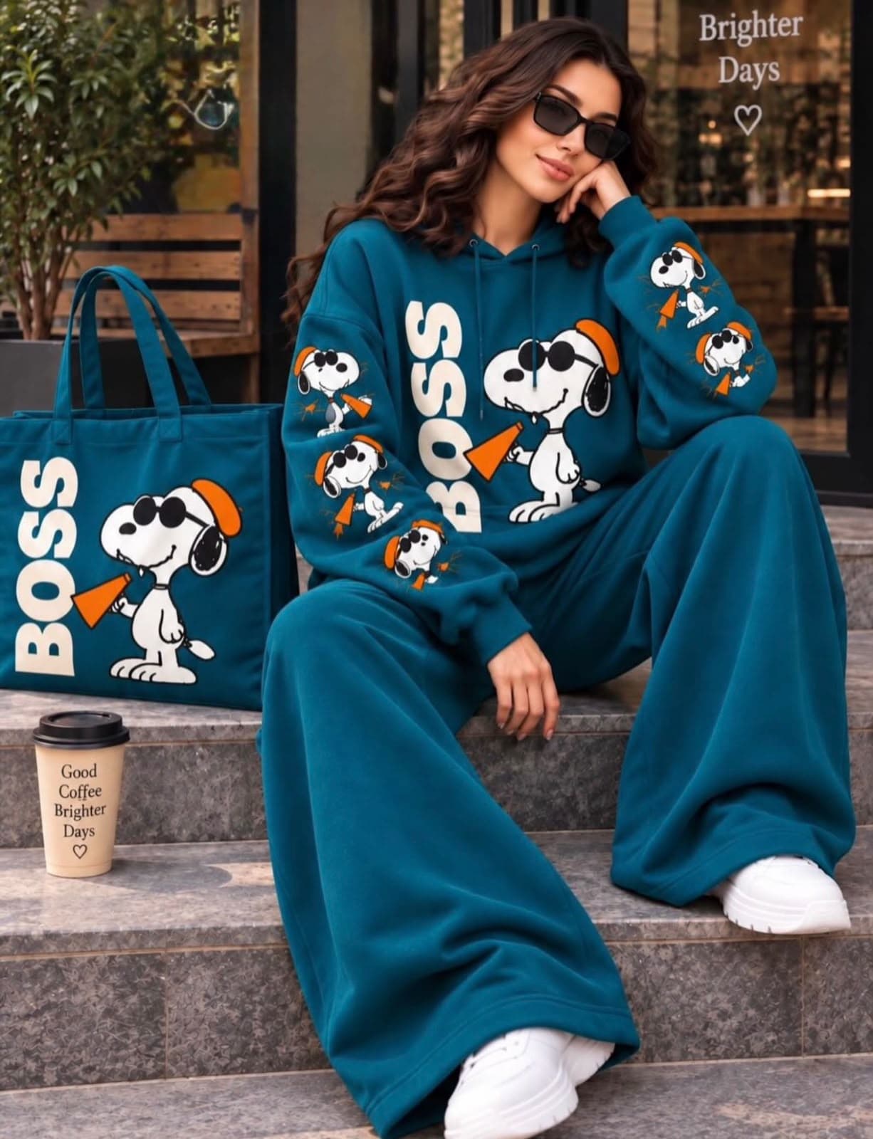 Ensemble jogging 3 pièces (sac,pull,pantalon)