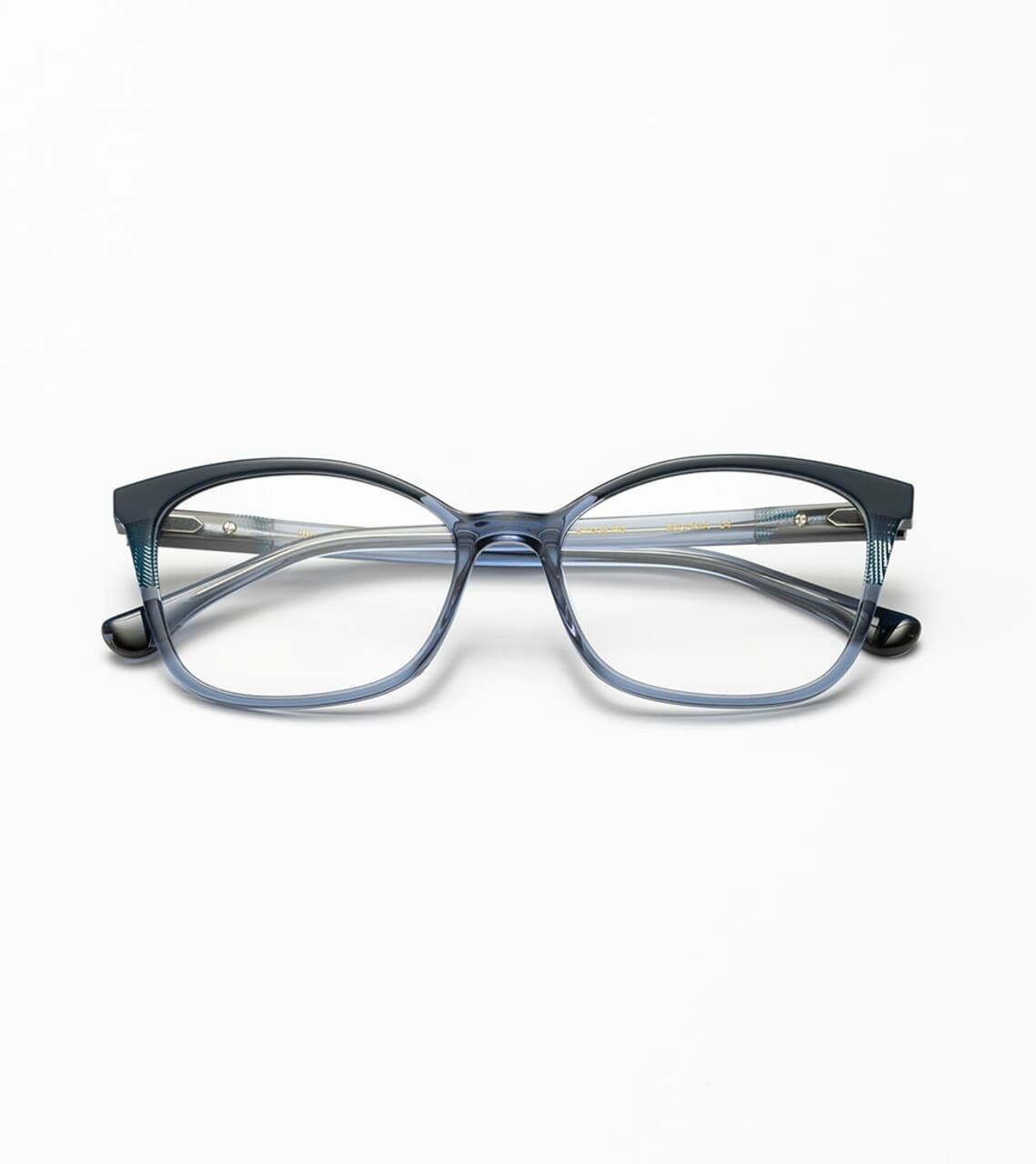 Monture optique forme chat en acétate