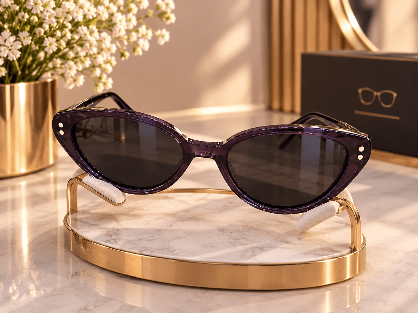 Monture solaire pour femme