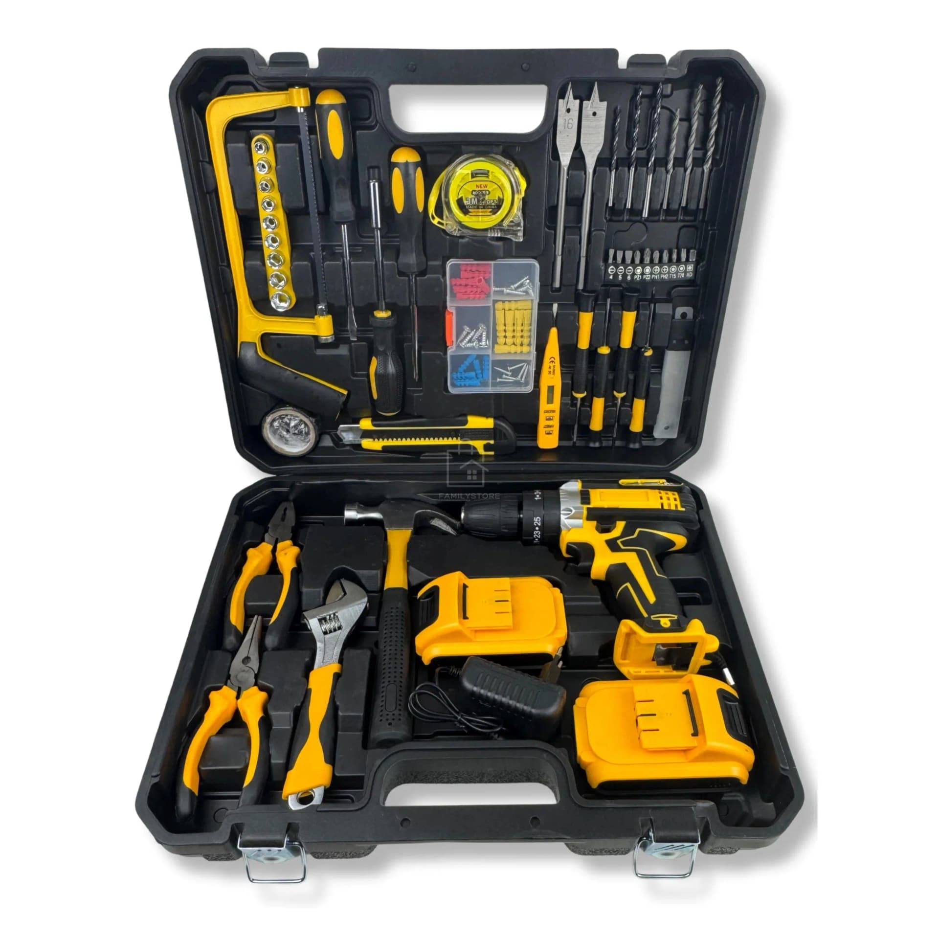 Coffret dâOutils Professionnel avec Perceuse Sans Fil
