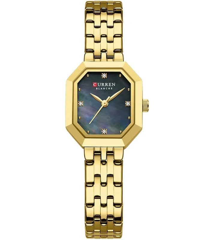 Montre pour Femme Curren 9108 Doré Fond Noir