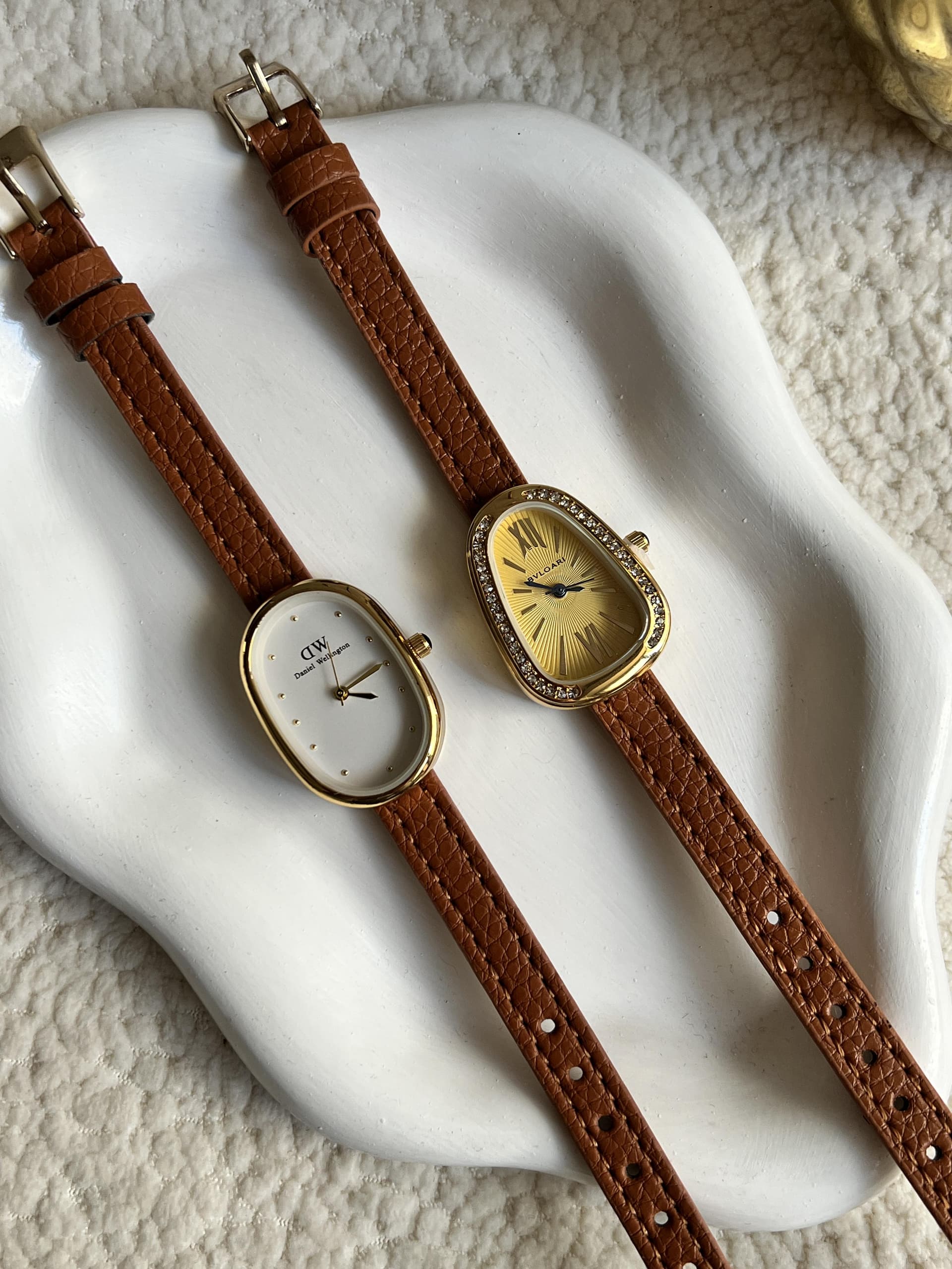 Montre femme cuire - 1