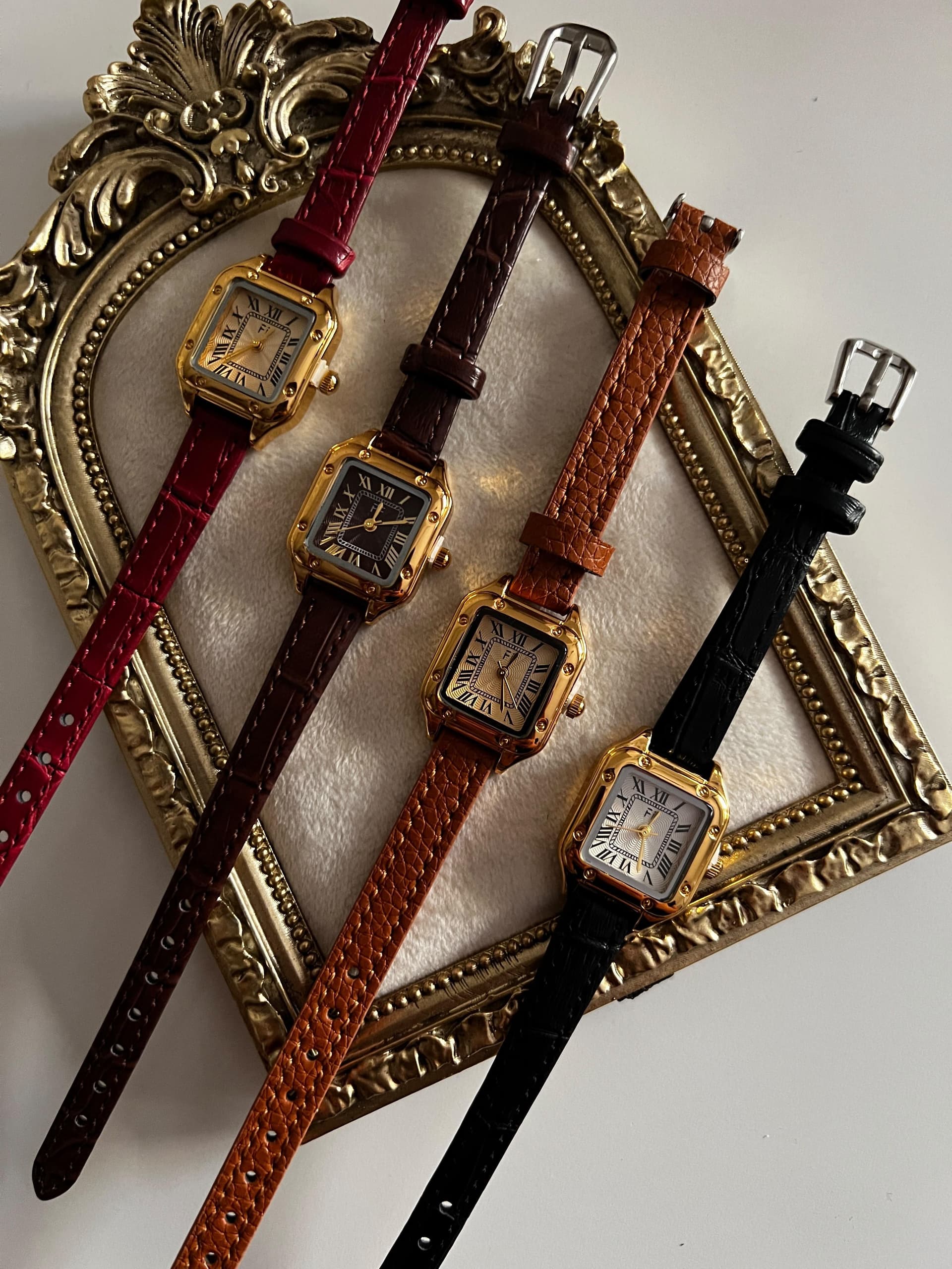 Montre femme cuire