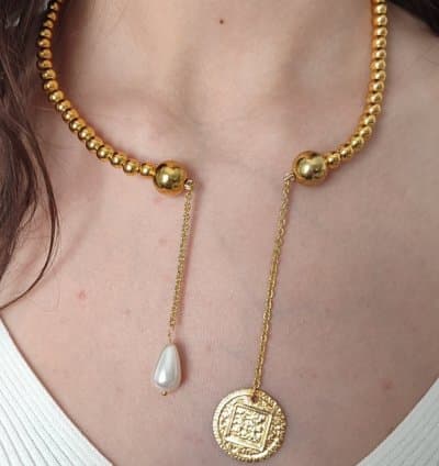 Collier cerceau boule petit modèle