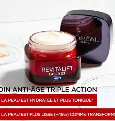Revitalift Laser X3 Crème de Nuit Anti-Age Triple Action