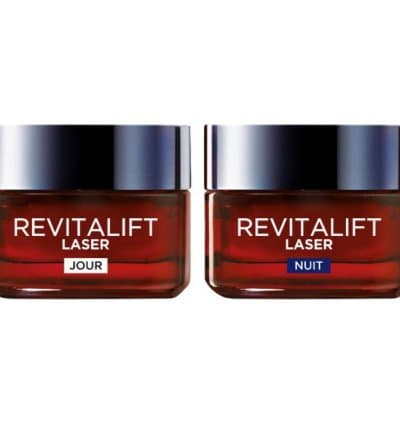 Routine Revitalift Laser x3 Soin Anti-Âge Triple Action - Soin jour Anti-Âge + Soin nuit Anti-Âge