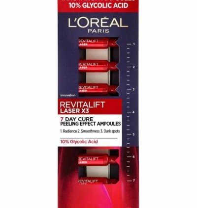 Revitalift Laser Ampoules Effet Peeling Cure 7 Jours 10% Acide Glycolique
