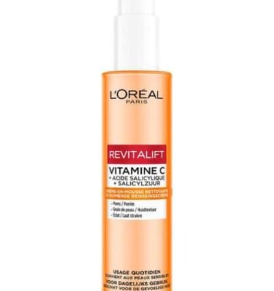 Revitalift Clinical Nettoyant Vitamine C, Pores, Grain de peau, éclat