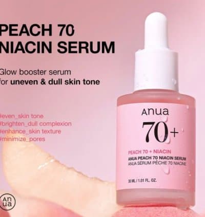 Anua- Peach 70% Niacinamide Serum