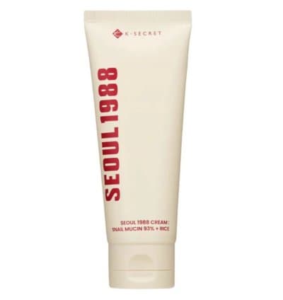 SEOUL 1988 Cream : Snail Mucin 93% + Rice 100ml