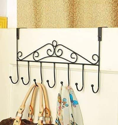 Porte manteaux métal en noir