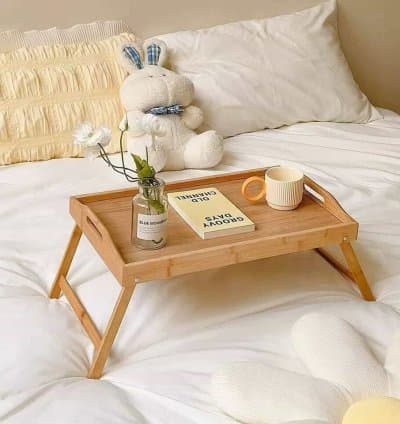 Plateau de lit pliable