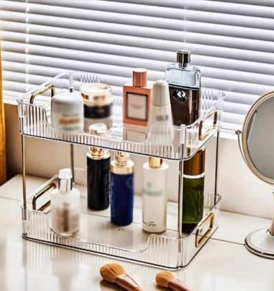 Organisateur de rangement à 2 étages