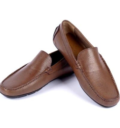 Mocassin Vittorio Freccia Hedwige Camel Cuir