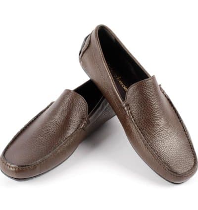 Mocassin Vittorio Freccia Dusty Marron Cuir