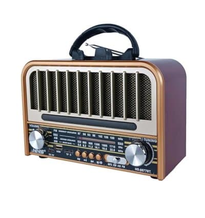 Radio NNS-6677BT AM/FM/SW 3 bandes avec support de téléphone
