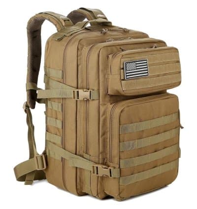 Sac à dos tactique KAKI imperméable