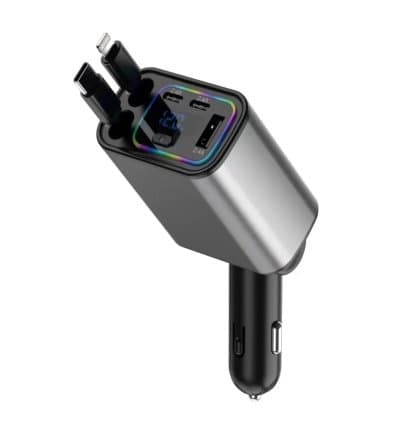 Chargeur voiture 5 en 1 ultra rapide