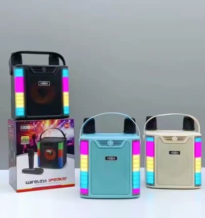 Enceinte de karaoké avec 2 microphones Soonbox S62