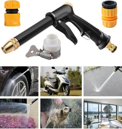 Pistolet à eau haute pression réglable pour lavage de voiture