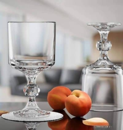 Set de 6 coupes en verre