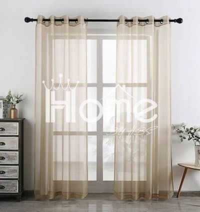 Rideau voilage Beige