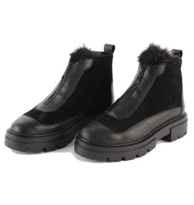 Bottine Femme Cuir Noir Indy Certo