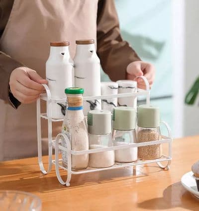 Etagere de Rangement a 2 Niveaux