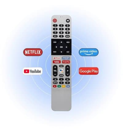 Télécommande Compatible téléviseur Android Smart Condor