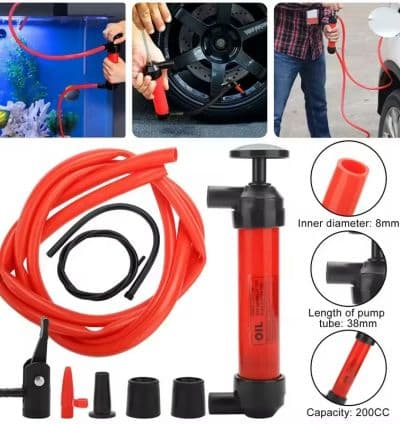 Kit de pompe à siphon manuel 200cc