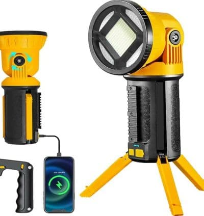 Lampe de travail LED rechargeable sans fils