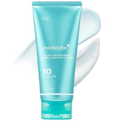 medicube Azelaic Acid Gummy Whip Cleanser, Cleansing Foam For Troubled Skin
