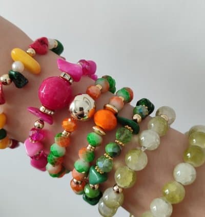 Bracelet pierre Aghate
